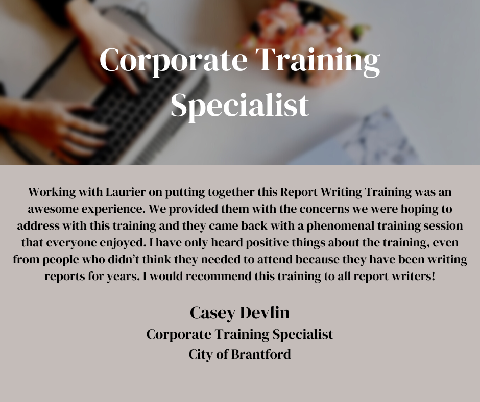 writing services laurier